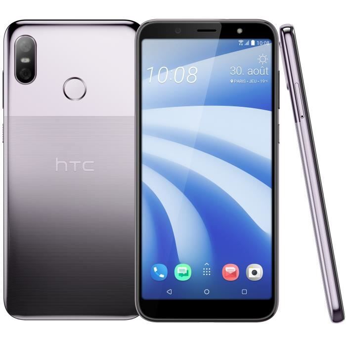 HTC U12 Life Argent Nacré
