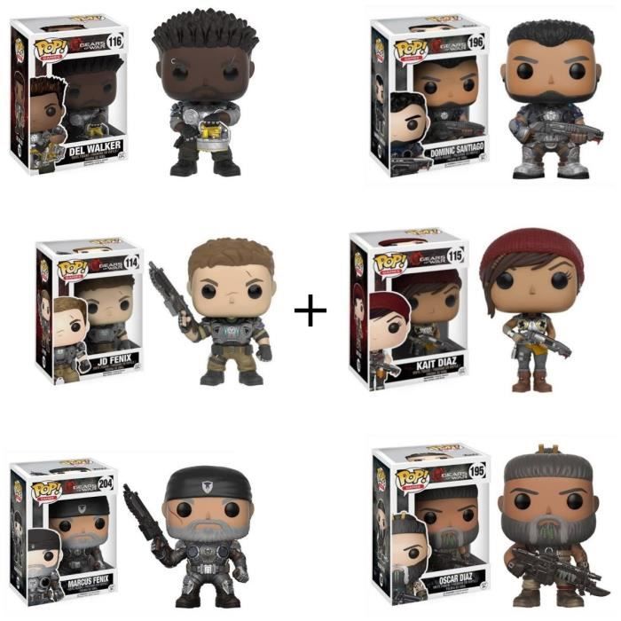 Pack de 6 Pop! Gears of War