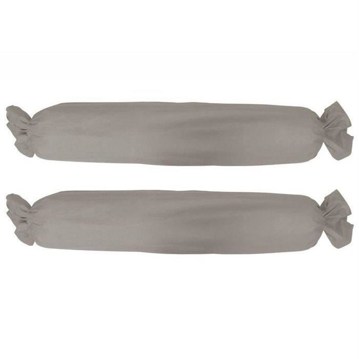 TODAY Lot de 2 taies de traversin 45x185 cm mastic