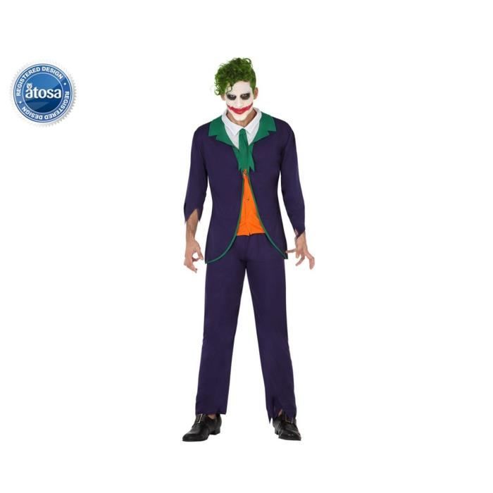 ATOSA Déguisement de méchant clown Homme