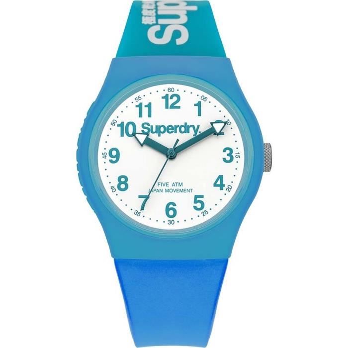 SUPERDRY - Montre Mixte Superdry Urban - Bracelet silicone
