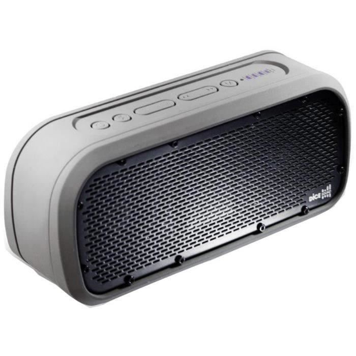 DICE SOUND DS-WAVE Enceinte Bluetooth Wave Waterproof jusqu'à 1 mètre