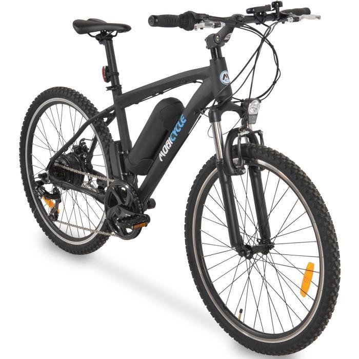 MOBICYCLE VTT électrique E-mountain -Batterie 8AH/250 W- 7 vitesses Shimano- autonomie 40 km