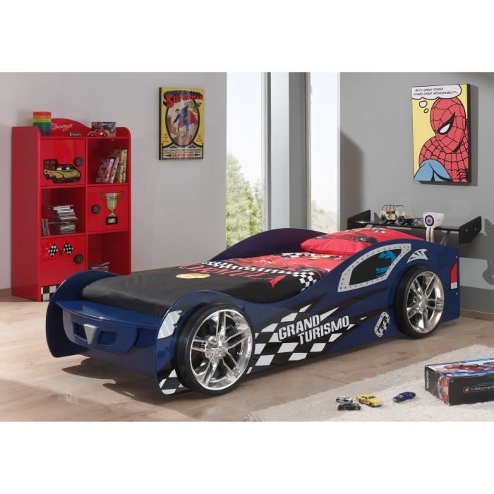 FUN Ensemble lit enfant Grand Turismo+biblio Racer