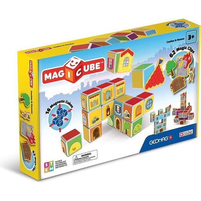 MAGICUBE Chateaux 16 cubes Accessoires