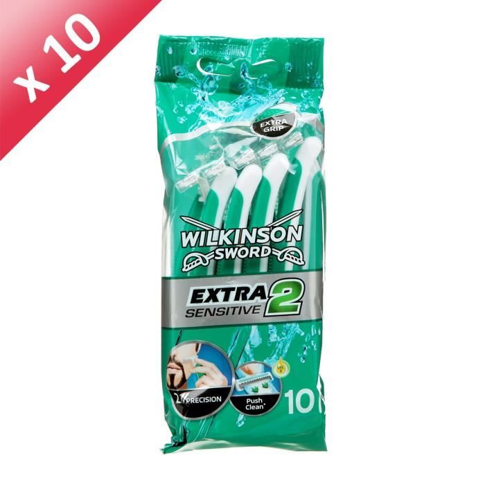 OT WILKINSON RASOIRS EXTRA II SENS. (X10)