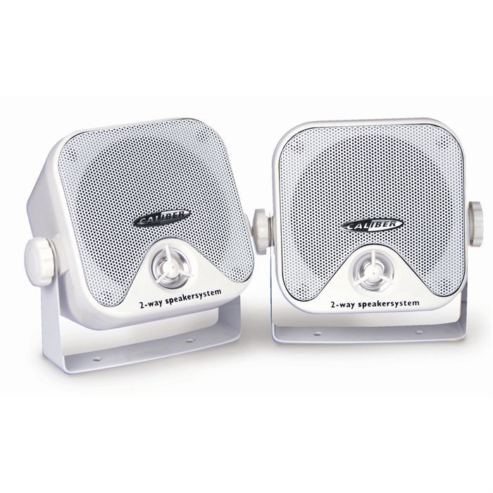 CALIBER Haut-parleurs Marine 13cm Blanc CSB3M