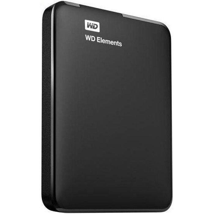Western Digital Disque Dur Externe - Elements - 1To - 2.5\
