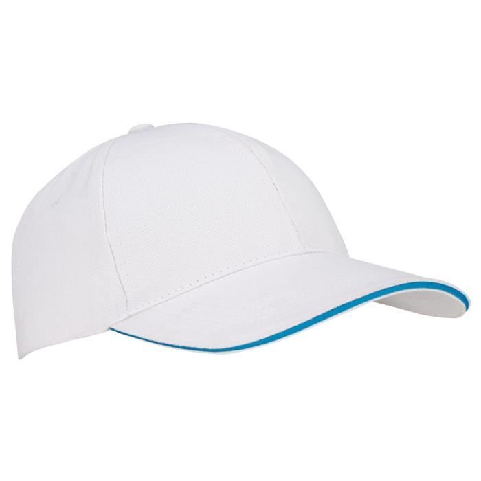 NEW PORT Casquette - Coton - Mixte - Blanc