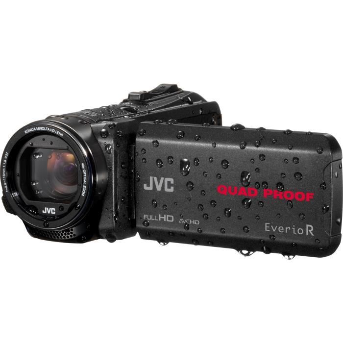 JVC GZ-R430B Camescope numérique Full HD Tout-terrain - Waterproof
