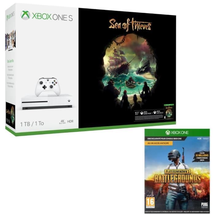 Xbox One S 1 To Sea of Thieves + PUBG
