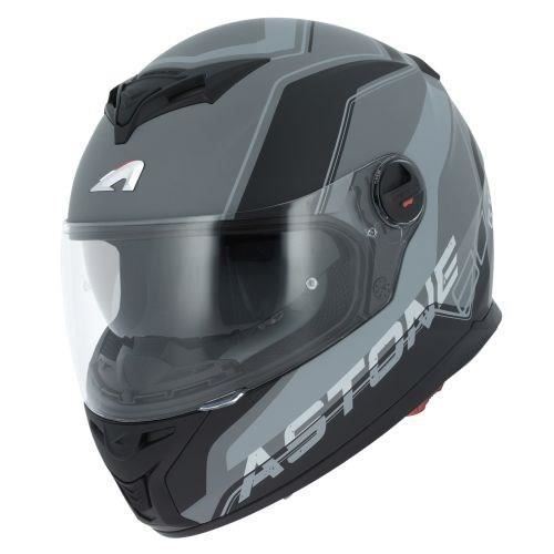 ASTONE Casque Intégral GT800 Wire Noir Gris