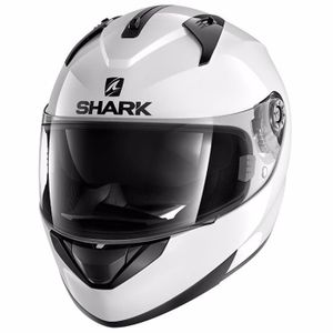 SHARK Casque Moto Ridill Blanc + Cagoule