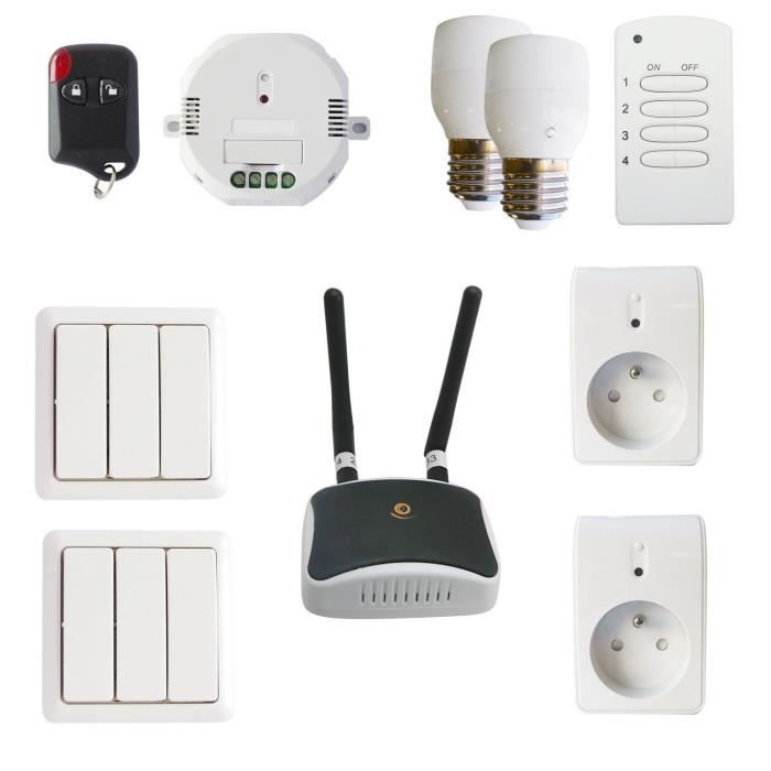 IDK Multimedia SmartHome Kit éclairage et volets