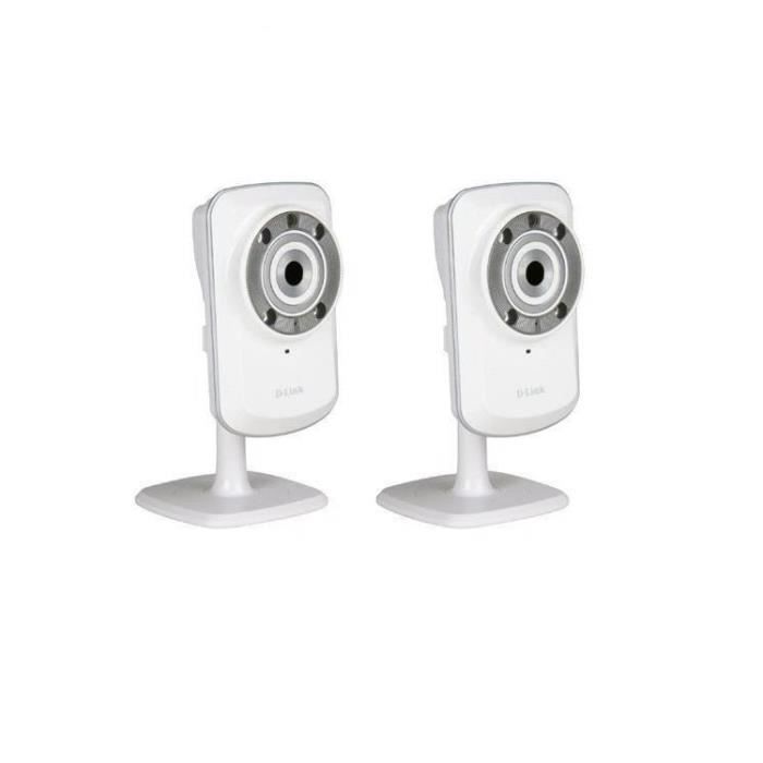 Dlink Pack de 2 caméras IP sans fil DCS-932L