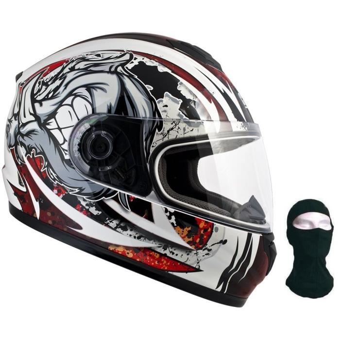CGM Casque intégral 302G Montréal + cagoule