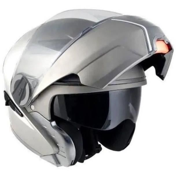 CGM Casque modulable 506A Osaka + cagoule - Titanium