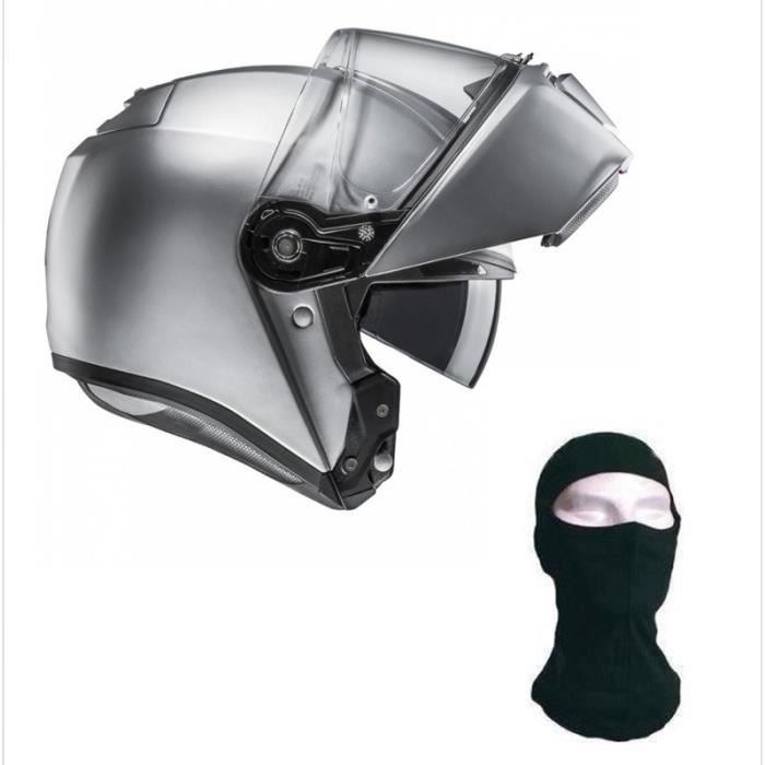 HJC Casque modulable RPHA 90 - Avec Cagoule - Semi Gris Mat