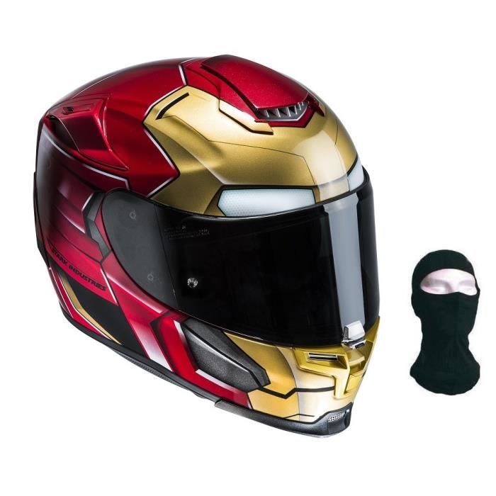 HJC Casque Intégral Rpha70 Ironman avec Cagoule