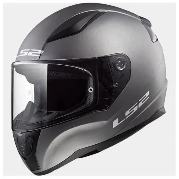 LS2 Casque intégral Rapid + Cagoule - Noir mat titanium