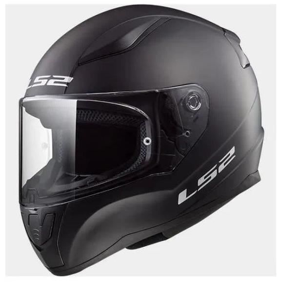 LS2 Casque intégral Rapid + Cagoule - Noir mat