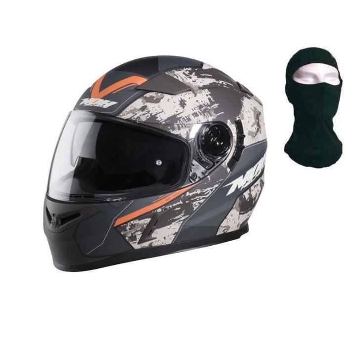 NOX Casque intégral N917 Side assault + cagoule