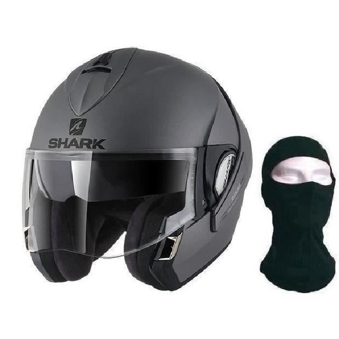 SHARK Casque modulable EvoLine S3 - Avec Cagoule - Anthracite