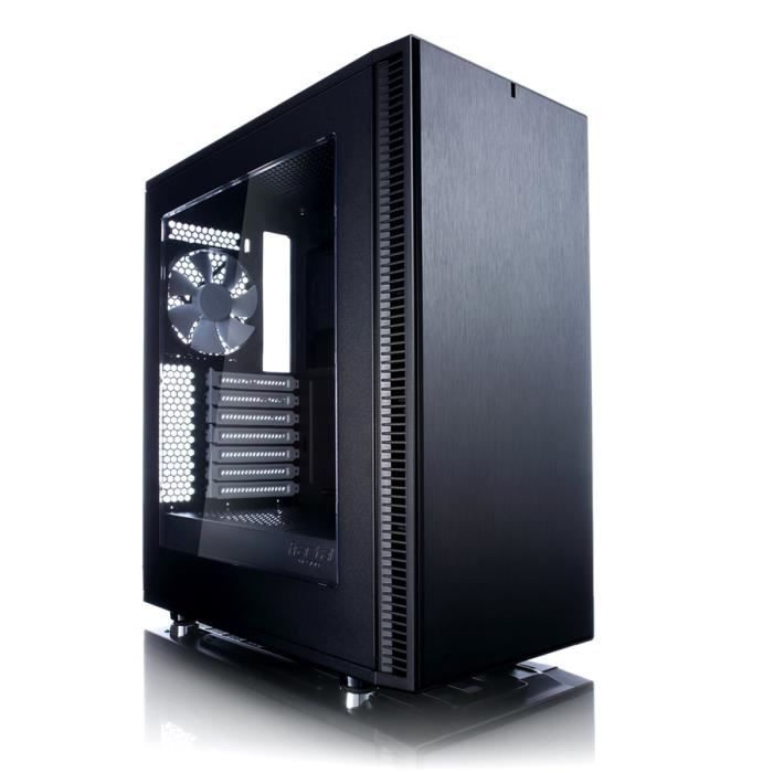 Fractal Design Boîtier PC Define C - Noir - Moyen Tour - Sans alimentation - Fenêtre