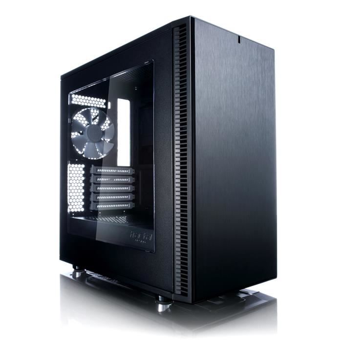 Fractal Design Boîtier PC Define Mini C - Noir - Moyen Tour - Sans alimentation - Fenêtre