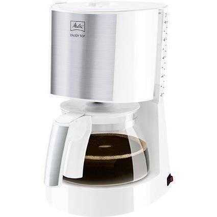MELITTA 1017-03 Cafetière filtre Enjoy Top Glass - Blanc