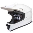 SHOT Casque Cross Furious Blanc
