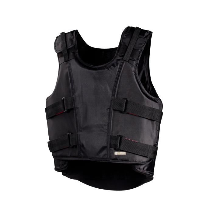 HORZE Gilet de protection junior pour l'équitation Spirit - Noir