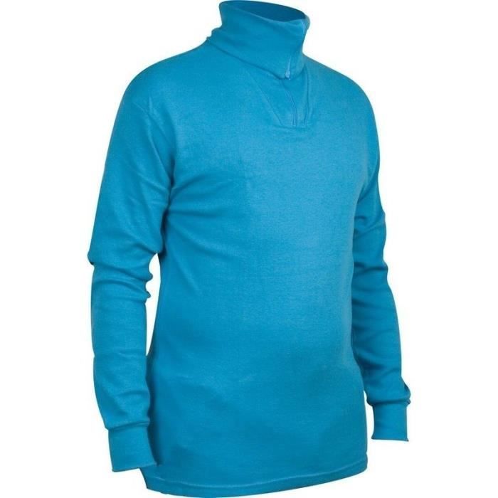 AVENTO Pull en coton - Enfant - Bleu