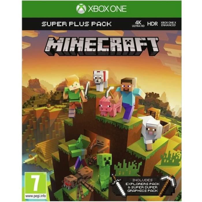 Minecraft Super Plus Pack Jeu Xbox One