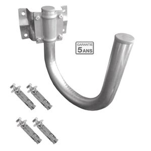 TELEFUNKEN Pack fixation murale avec bras de déport parabole
