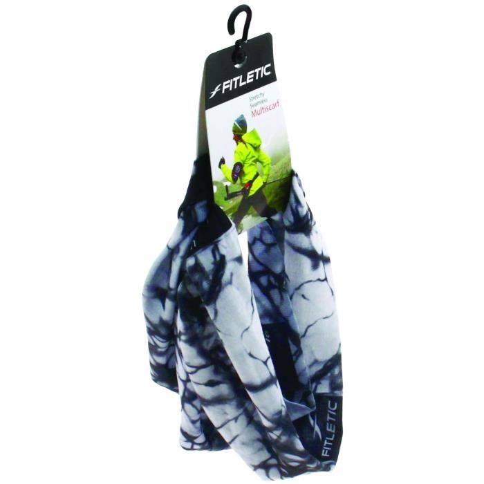 FITLETIC Bandeau Multiscarf - Marbre blanc