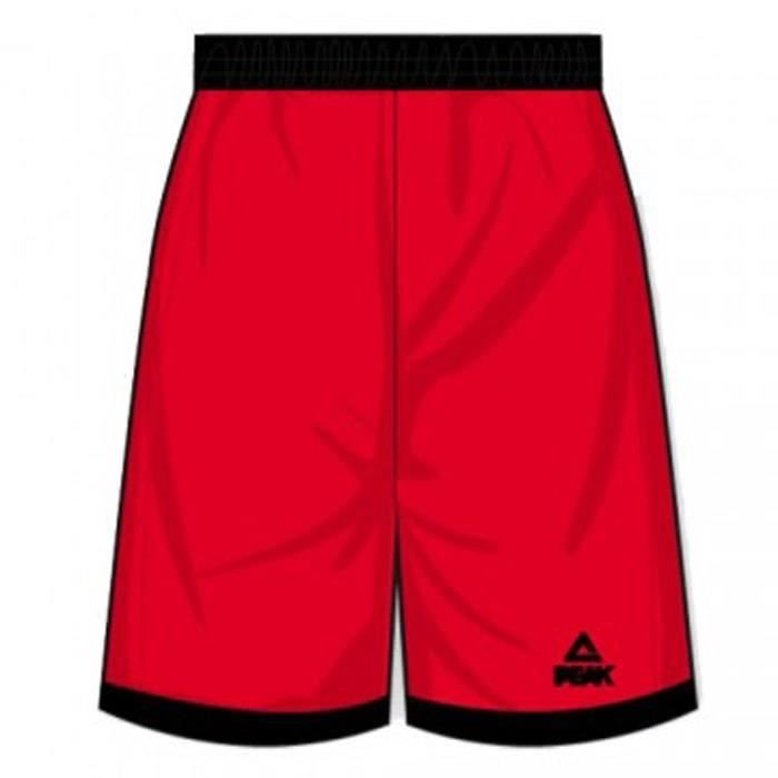 PEAK Short de Basket Streetball - Homme - Rouge