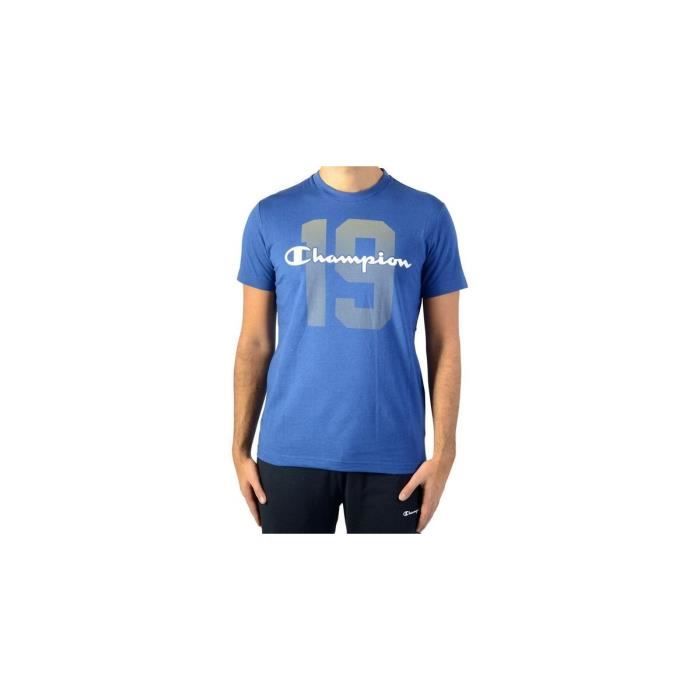 CHAMPION T-shirt 19 - Homme - Bleu