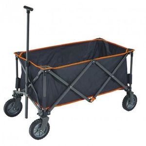 TRIGANO Chariot Pliant Gris Tangerine