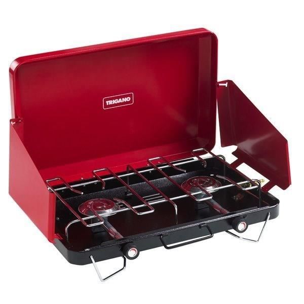 TRIGANO Réchaud à gaz 2 feux - 2,30 Kw
