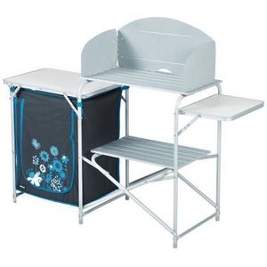 TRIGANO Meuble Cuisine Dess Gris Turquoise