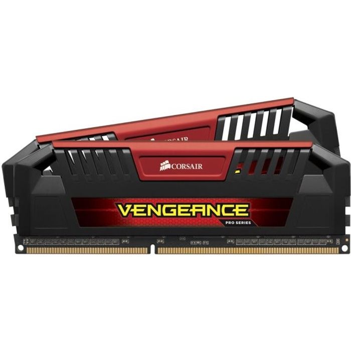 CORSAIR Memoire PC DDR3 Vengeance PRO 16 Go 2 x 8 Go 1600 MHz CAS 9 Rouge CMY16GX3M2A1600C9R