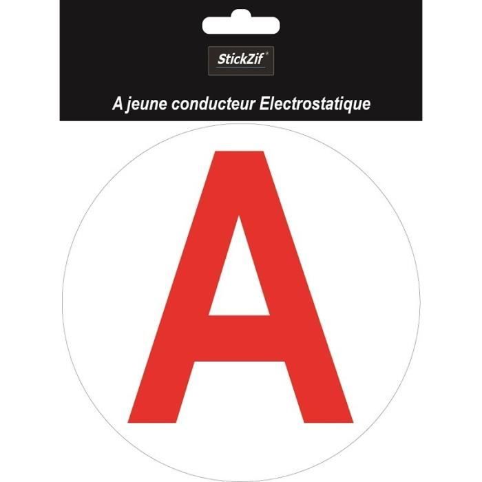 STICKZIF Disque A Jeune Conducteur Électrostatique SCA7