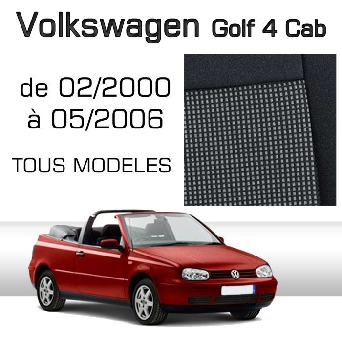 Housse sur mesure Golf 4 cab 02/00 à 05/06