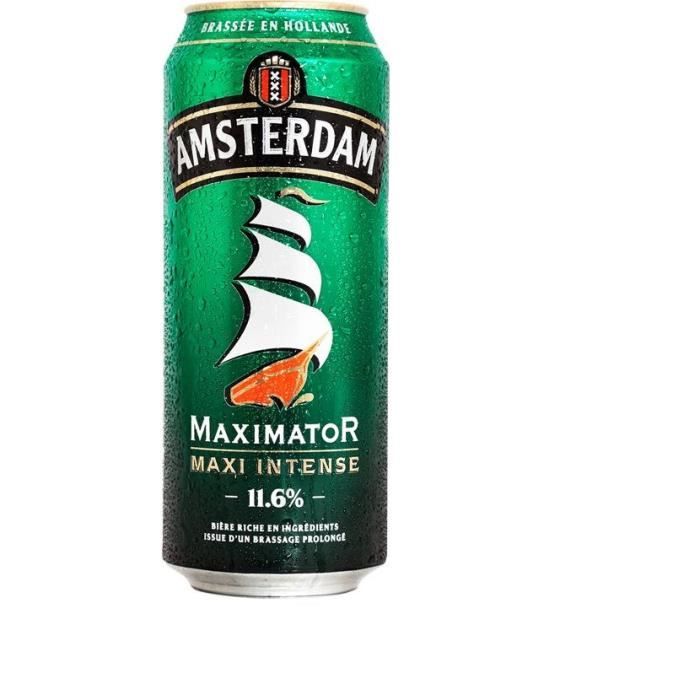 BRASSERIE GROLSCH Amsterdam Maximator Strong Pale Lager - Bière Blonde - 50 cl - 11,6 %