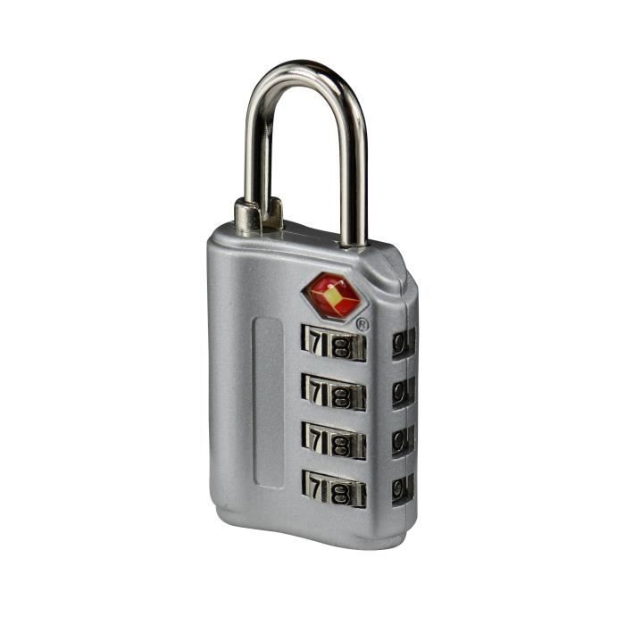 CAO CAMPING Cadenas TSA - 4 combinaisons