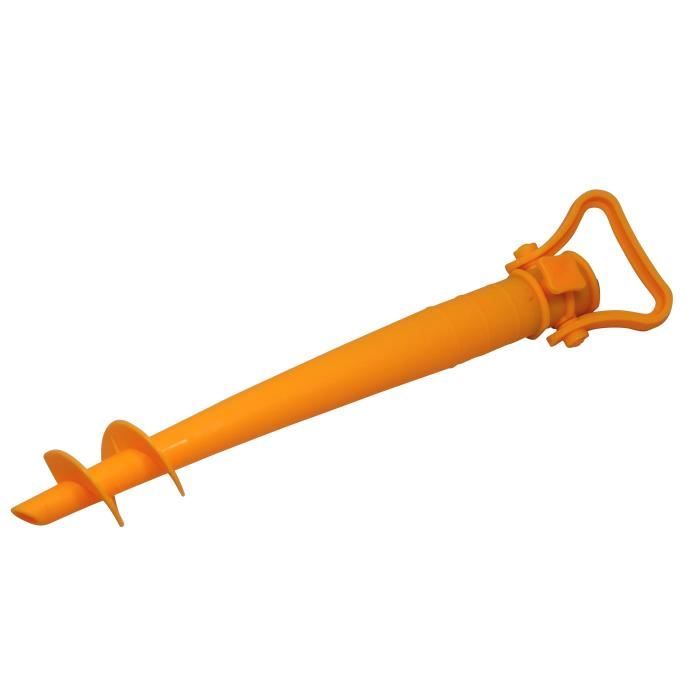 CAO CAMPING Pied de parasol en plastique - Orange
