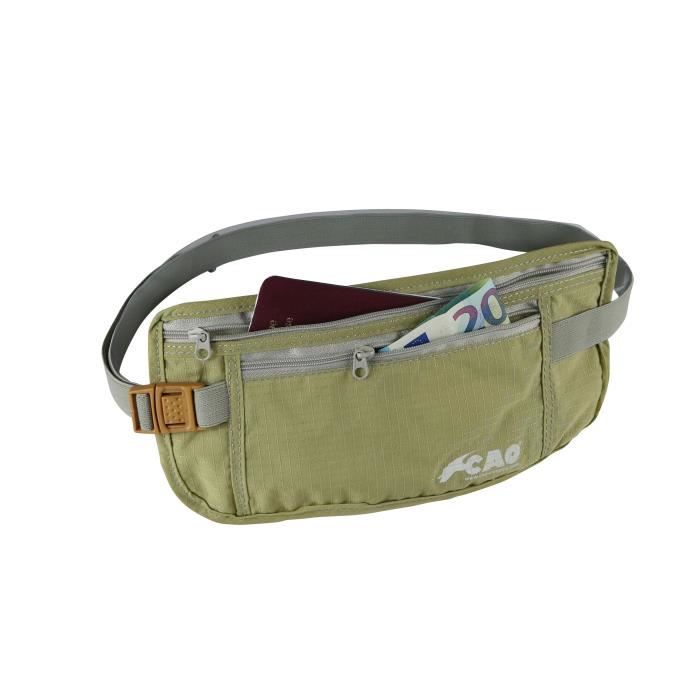 CAO CAMPING Pochette sécurité tour de taille - Vert