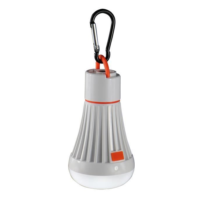 CAO CAMPING Lampe Forme Ampoule 1W Led + 6 Led