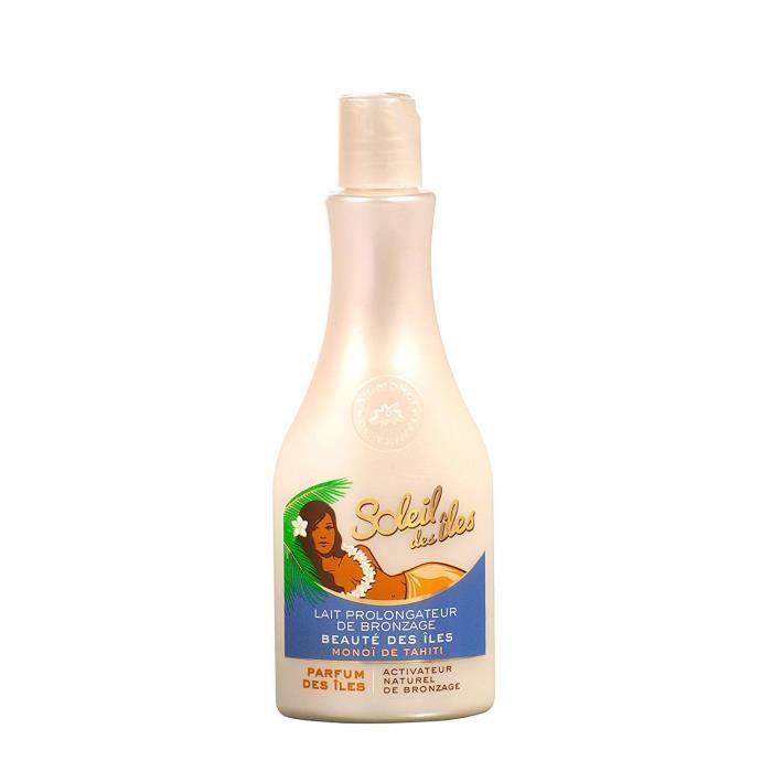 SOLEIL DES ILES Lait prolongateur de bronzage en spray beauté des îles - SPF 0 - Parfum des îles - 150 ml